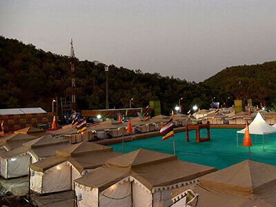 Rann Utsav Tent City Night View
